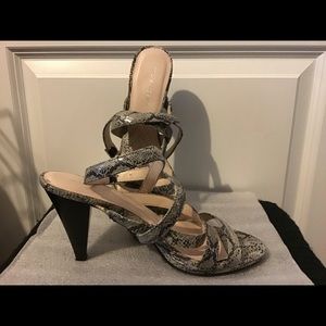 Andrew Gelier Snakeskin 4in heel